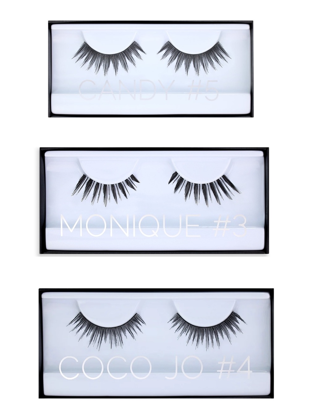 Huda Beauty Lashes Set: #3, # 4 & #5